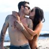 Exclusif - Megan Fox et Brian Austin Green en vacances sur l'île de Kailua-Kona à Hawaï le 28 mars 2018.