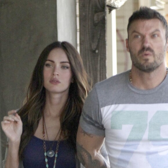 Exclusif - Megan Fox et Brian Austin Green à Los Feliz en juin 2012.