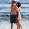 Exclusif - Megan Fox et Brian Austin Green en vacances sur l'île de Kailua-Kona à Hawaï le 28 mars 2018.