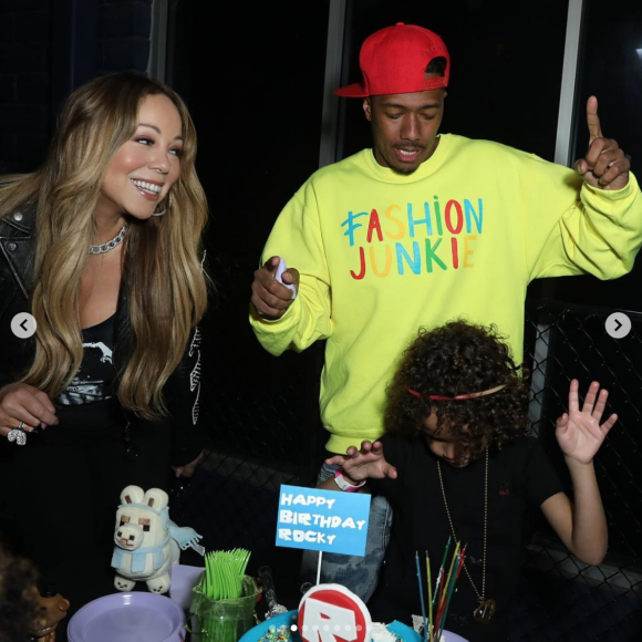 Moroccan et Monroe, les jumeaux de Mariah Carey et Nick Cannon, ont fêté leurs 8 ans. Avril 2019.