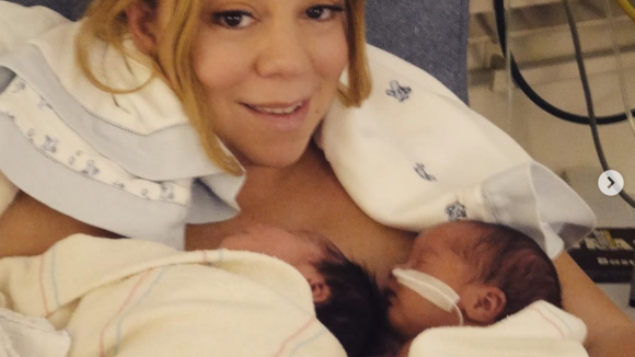 Mariah Carey : Message et photo de son accouchement pour les 8 ans des jumeaux