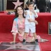 Lucy Liu et son fils Rockwell Lloyd - Lucy Liu reçoit son étoile sur le Walk Of Fame dans le quartier de Hollywood à Los Angeles. Révélée par son rôle dans la série Ally McBeal, elle est également célèbre pour son interprétation du Dr Joan Watson dans la série policière Elementary. Le 1er mai 2019