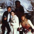  Image du film Star Wars : L'Empire contre-attaque avec Harrison Ford, Carrie Fisher, Mark Hamill et Peter Mayhew 
