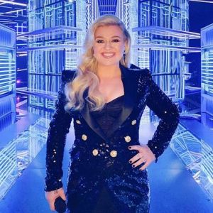 Kelly Clarkson a présenté la cérémonie des Billboard Music Awards 2019. Las Vegas, le 1er mai 2019.