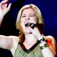 Kelly Clarkson en concert à Stockholm le 11/04/2008