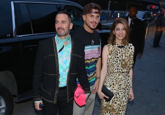 Marc Jacobs, son mari Char Defrancesco, Sofia Coppola arrivant au défilé de la collection croisiere de Prada à New York le 2 mai 2019 Marc Jacobs with his husband Char Defrancesco and Sofia Coppola arrive at the Prada fashion show Collection Croisiere in New York, on May 2nd 2019.02/05/2019 - New York