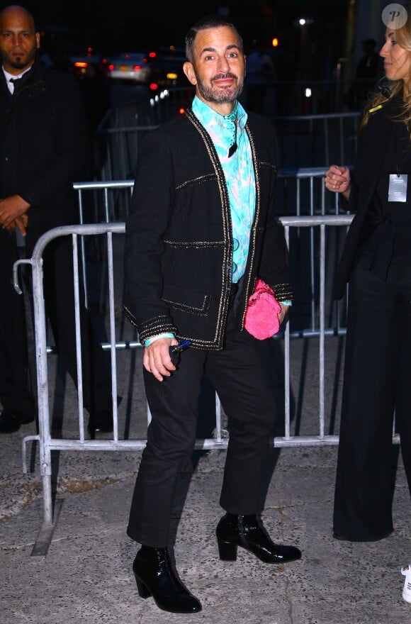 Marc Jacobs arrivant au défilé de La collection croisiere de Prada à New York le 2 mai 2019  Marc Jacobs arrive at the Prada fashion show Collection Croisiere in New York, on May 2nd 2019.02/05/2019 - 