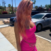 Nabilla, barbie enceinte à Coachella, le 13 avril 2019.