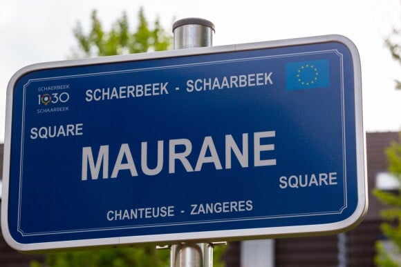 Exclusif - Inauguration du square Maurane, un an après sa mort, à Schaerbeekprès de Bruxelles, Belgique, le 7 mai 2019. © Alain Rolland / Imagebuzz / Bestimage