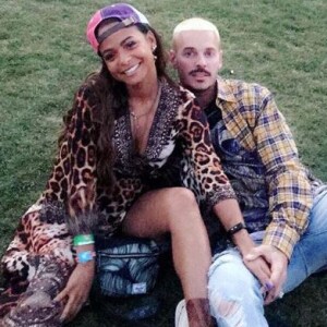 M. Pokora et Christina Milian au festival de Coachella. Instagram, avril 2018.