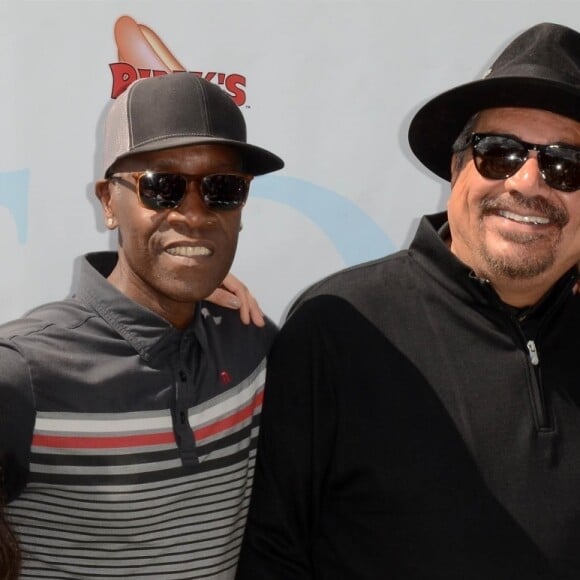 Aimee Garcia, Don Cheadle, George Lopez, Eva Longoria - Célébrités participent à la compétition de golf organisée par la Fondation George Lopez au Country Club de Burbank le 5 mai 2019