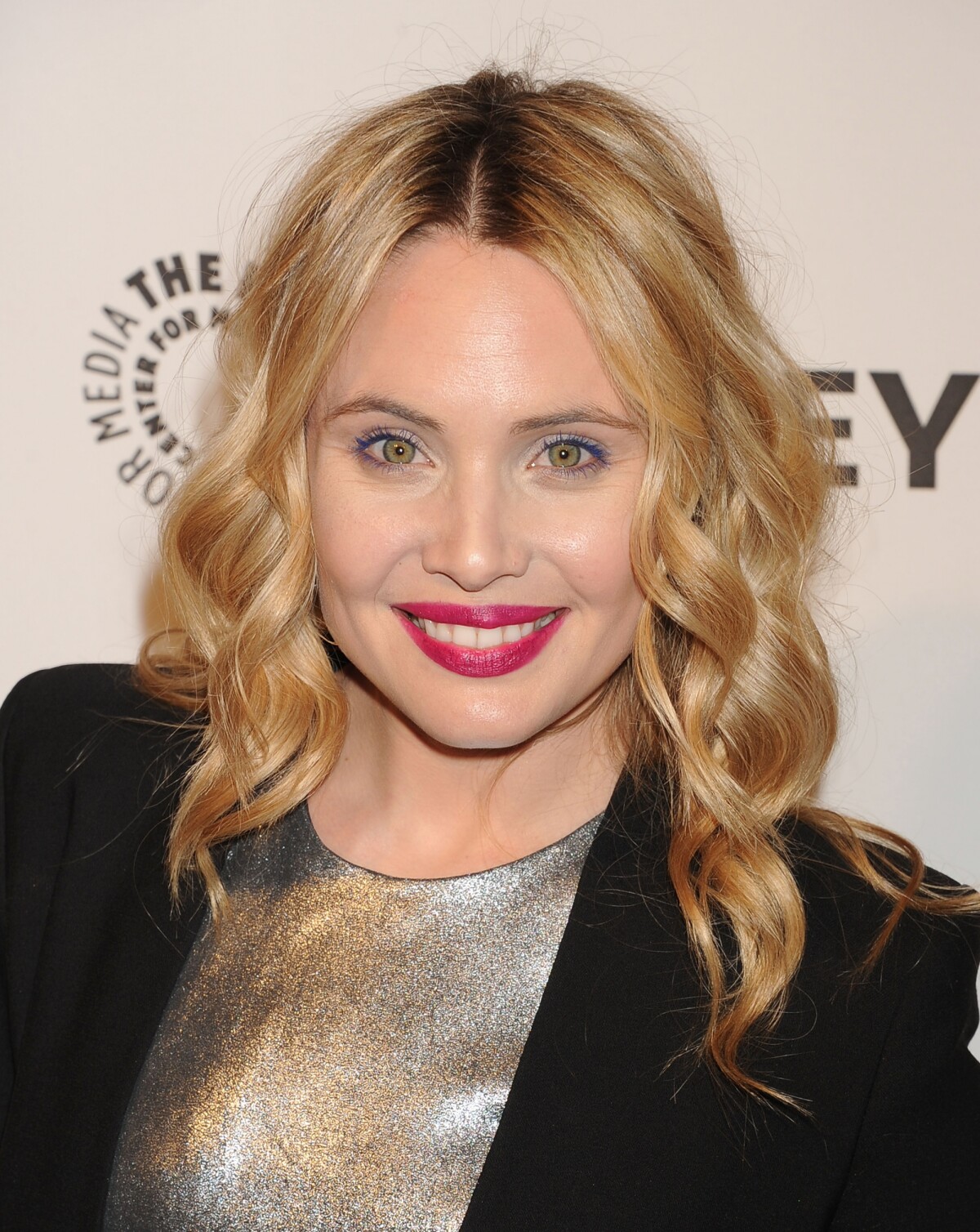 Photo Leah Pipes lors des projections de "The Vampire Diaries" et