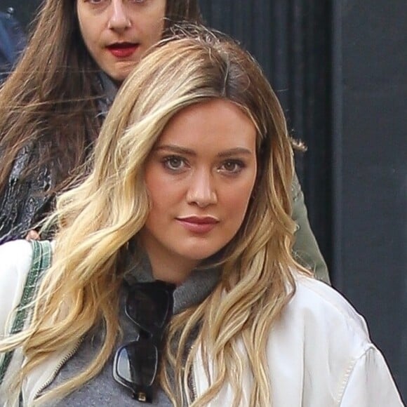 Exclusif - Hilary Duff fait du shopping à New York, le 30 avril 2019.