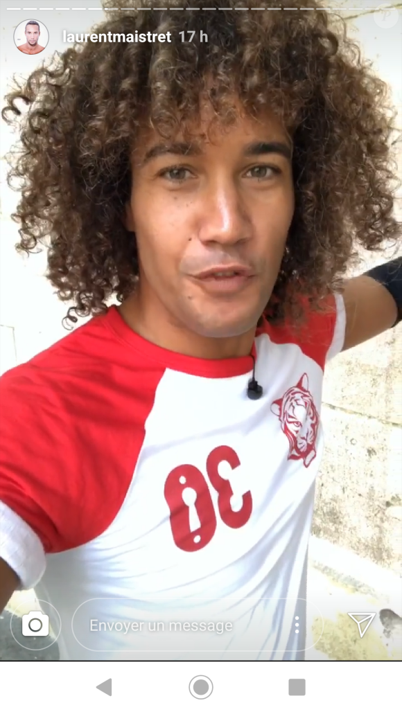Tournage de "Fort Boyard" du vendredi 10 mai 2019 avec Elodie Gossuin, Bruno Guillon, Laurent Maistret, Camille Lacourt, Gérard Vives et Anna-Gaëlle Riccio