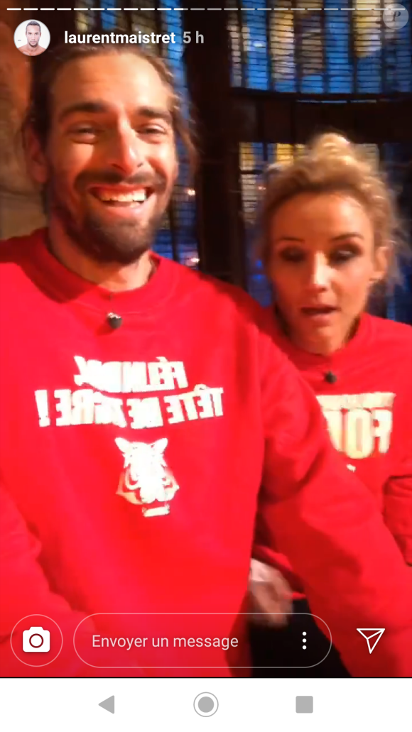 Tournage de "Fort Boyard" du vendredi 10 mai 2019 avec Elodie Gossuin, Bruno Guillon, Laurent Maistret, Camille Lacourt, Gérard Vives et Anna-Gaëlle Riccio