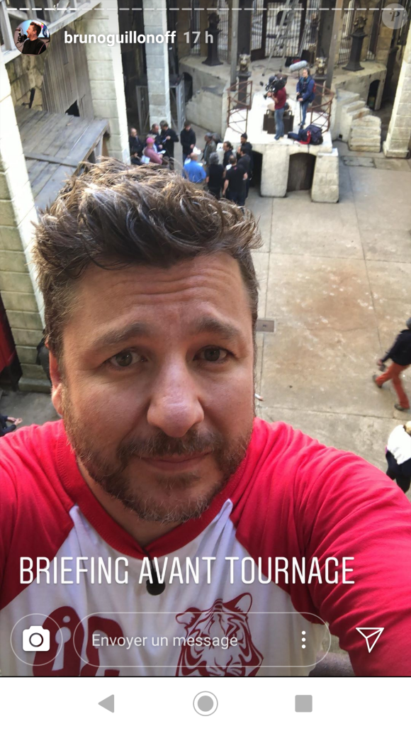 Tournage de "Fort Boyard" du vendredi 10 mai 2019 avec Elodie Gossuin, Bruno Guillon, Laurent Maistret, Camille Lacourt, Gérard Vives et Anna-Gaëlle Riccio