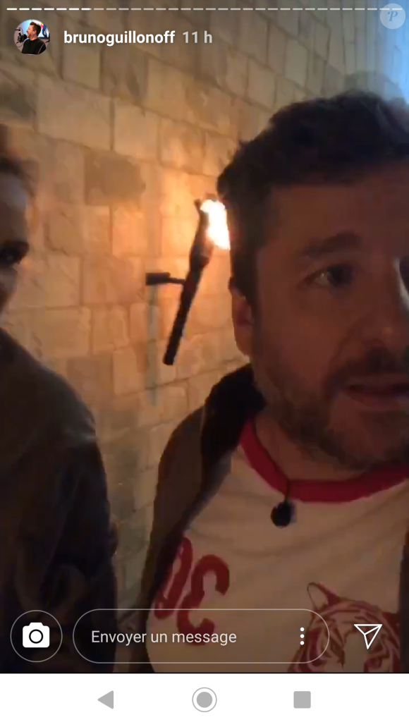Tournage de "Fort Boyard" du vendredi 10 mai 2019 avec Elodie Gossuin, Bruno Guillon, Laurent Maistret, Camille Lacourt, Gérard Vives et Anna-Gaëlle Riccio