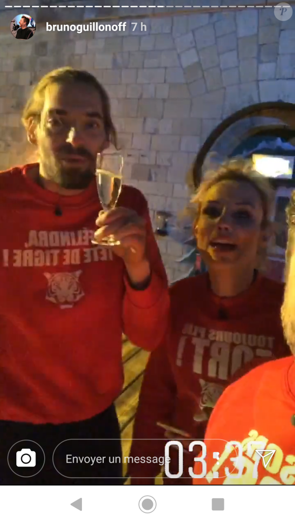 Tournage de "Fort Boyard" du vendredi 10 mai 2019 avec Elodie Gossuin, Bruno Guillon, Laurent Maistret, Camille Lacourt, Gérard Vives et Anna-Gaëlle Riccio