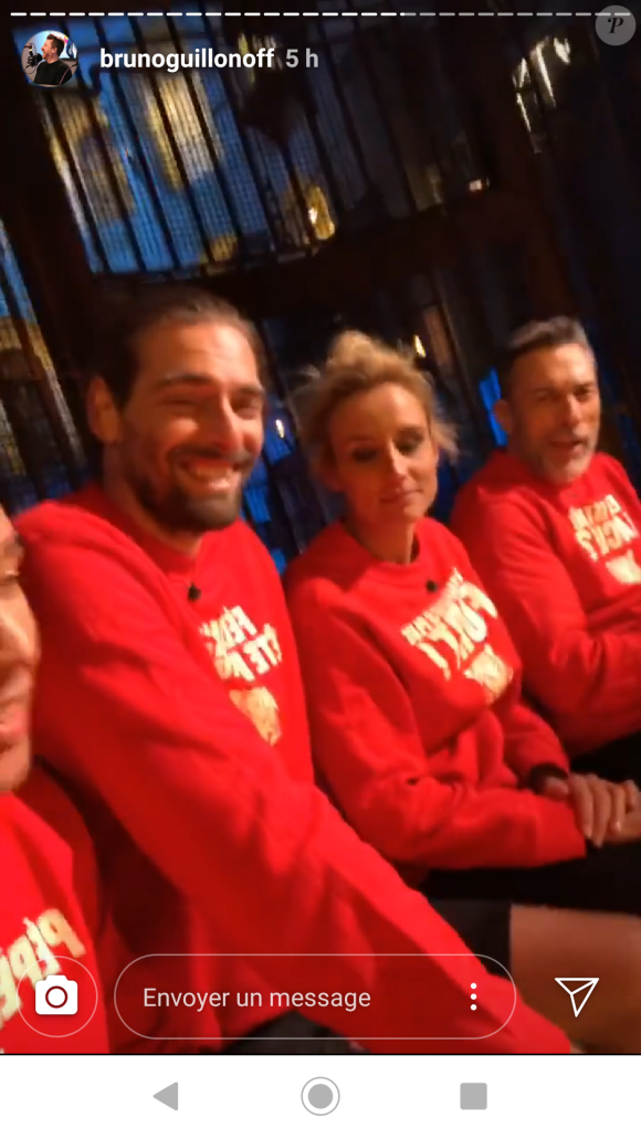 Tournage de "Fort Boyard" du vendredi 10 mai 2019 avec Elodie Gossuin, Bruno Guillon, Laurent Maistret, Camille Lacourt, Gérard Vives et Anna-Gaëlle Riccio