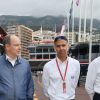Le prince Albert II de Monaco, Paul Belmondo - 3ème Monaco E-Prix à Monaco le 11 mai 2019. ©Bruno Bebert / Bestimage