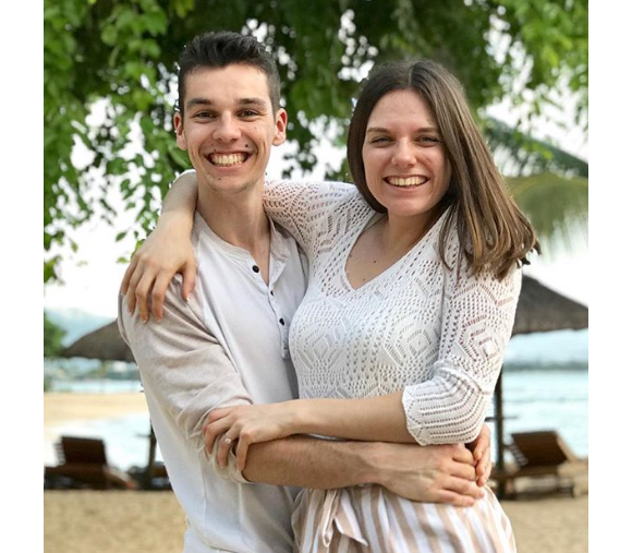Charles du "Meilleur Pâtissier" et Ava en amoureux à L'île Maurice - Instagram, 6 mai 2019