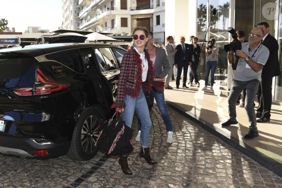 Amber Heard - Arrivées des people à l'hôtel Martinez, la veille de l'ouverture du 72ème Festival international du Film de Cannes le 13 mai 2019.
