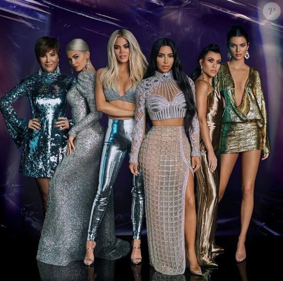 Kris Jenner et ses filles Kylie, Khloé, Kim, Kourtney et Kendall. Mars 2019.