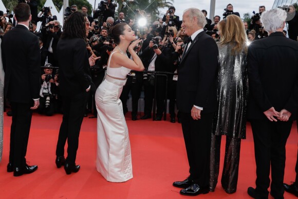 Séléna Gomez, Bill Murray - Montée des marches du film "The Dead Don't Die" lors de la cérémonie d'ouverture du 72ème Festival International du Film de Cannes. Le 14 mai 2019 © Borde / Bestimage  Red carpet for the movie "The Dead Don't Die" during opening ceremony of the 72th Cannes International Film festival. On may 14th 201914/05/2019 - 