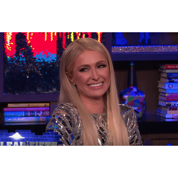 Paris Hilton dans Watch What Happens Live with Andy Cohen- 14 mai 2019