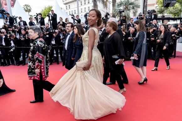 Nadège Beausson Diagne - Montée des marches du film "Les Misérables" lors du 72ème Festival International du Film de Cannes. Le 15 mai 2019 © Jacovides-Moreau / Bestimage