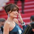 Carla Bruni Sarkozy - Montée des marches du film "Les Misérables" lors du 72ème Festival International du Film de Cannes. Le 15 mai 2019 © Borde / Bestimage