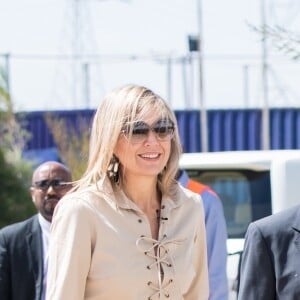 La reine Maxima des Pays-Bas a rencontré le 14 mai 2019 des agriculteurs dans la région de Debre Berhan lors de sa visite officielle de deux jours en Éthiopie.