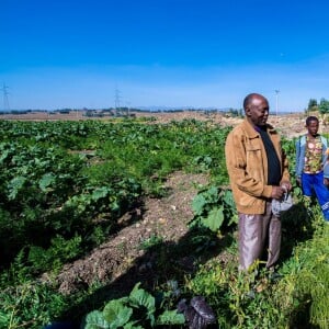 La reine Maxima des Pays-Bas en mission en Ethiopie pour la finance inclusive pour le développement, rencontrant le 14 mai 2019 des agriculteurs dans la région de Debre Berhan.