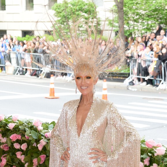 Celine Dion à la 71ème édition du MET Gala (Met Ball, Costume Institute Benefit) sur le thème "Camp: Notes on Fashion" au Metropolitan Museum of Art à New York, le 6 mai 2019