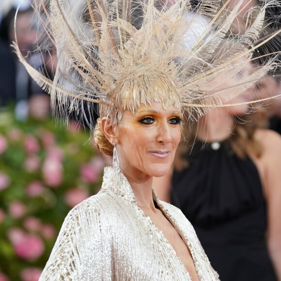 Celine Dion à la 71ème édition du MET Gala (Met Ball, Costume Institute Benefit) sur le thème "Camp: Notes on Fashion" au Metropolitan Museum of Art à New York, le 6 mai 2019