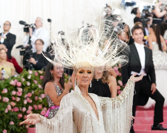 Celine Dion à la 71ème édition du MET Gala (Met Ball, Costume Institute Benefit) sur le thème "Camp: Notes on Fashion" au Metropolitan Museum of Art à New York, le 6 mai 2019