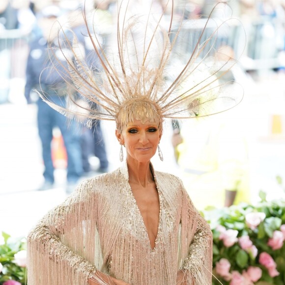 Celine Dion à la 71ème édition du MET Gala (Met Ball, Costume Institute Benefit) sur le thème "Camp: Notes on Fashion" au Metropolitan Museum of Art à New York, le 6 mai 2019