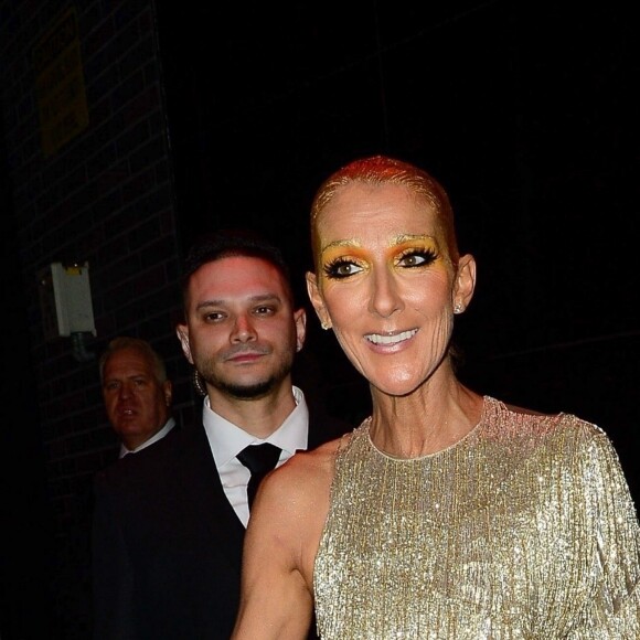 Celine Dion et Pepe Muñoz arrivent à l'after party du Met Gala à l'hôtel Standard à New York, le 6 mai 2019