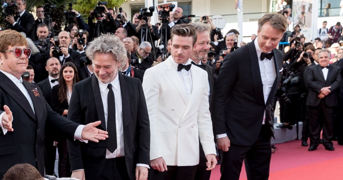 Kit Connor Films Et Programmes Tv Kit Connor, David Furnish, Elton John (Lunettes Gucci), Taron Egerton