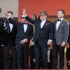 Bernie Taupin, Elton John (Lunettes Gucci), Taron Egerton, Dexter Fletcher - Montée des marches du film "Rocketman" lors du 72ème Festival International du Film de Cannes. Le 16 mai 2019 © Borde / Bestimage