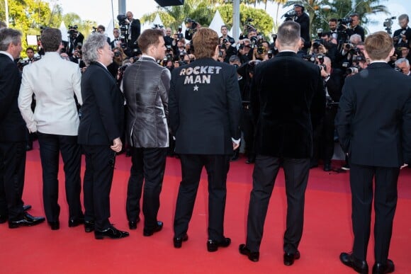 Richard Madden, Dexter Fletcher, Taron Egerton, Elton John et son mari David Furnish, Kit Connor - Montée des marches du film "Rocketman" lors du 72ème Festival International du Film de Cannes. Le 16 mai 2019 © Borde / Bestimage