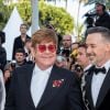 Elton John (Lunettes Gucci) et son mari David Furnish - Montée des marches du film "Rocketman" lors du 72ème Festival International du Film de Cannes. Le 16 mai 2019 © Borde / Bestimage