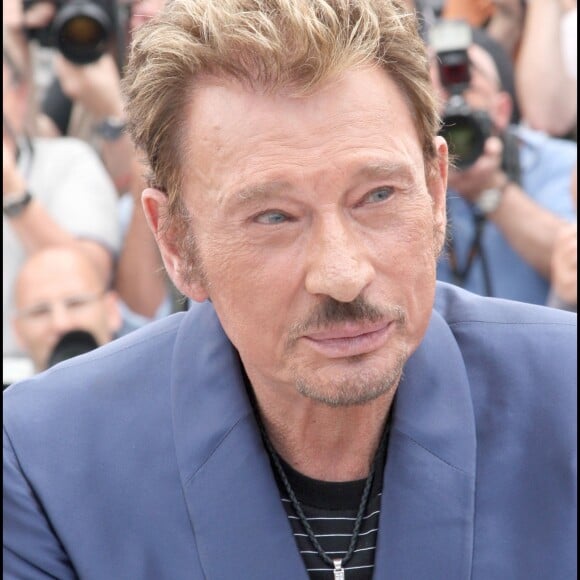 JOHNNY HALLYDAY - PHOTOCALL DU FILM "VENGEANCE" - 62EME FESTIVAL DU FILM DE CANNES 17/05/2009