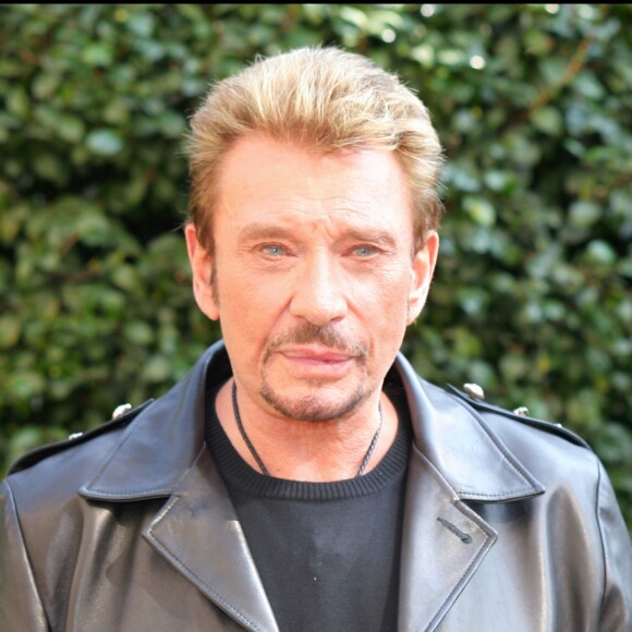 PHOTOCALL - JOHNNY HALLYDAY A MILAN POUR PARTICIPER A L' EMISSION TV "CHE TEMPO CHE FA" 15/10/2007