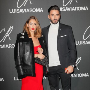 Nabilla Benattia et son mari Thomas Vergara - Lancement du 13ème CR Fashion Book de Carine Roitfeld en collaboration avec LuisaViaRoma à la Monnaie de Paris, le 1er octobre 2018. © Veeren/CVS/Bestimage