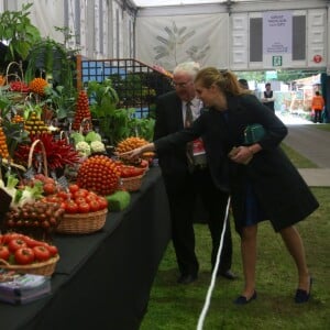 La princesse Beatrice d'York en visite au Chelsea Flower Show 2019 à Londres le 20 mai 2019.