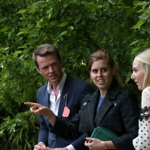 La princesse Beatrice d'York en visite au Chelsea Flower Show 2019 à Londres le 20 mai 2019.