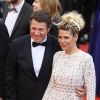 Christian Estrosi et sa femme Laura Tenoudji - Montée des marches du film "A Hidden Life" lors du 72ème Festival International du Film de Cannes. Le 19 mai 2019 © Jacovides-Moreau / Bestimage