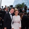 Christian Estrosi et sa femme Laura Tenoudji - Montée des marches du film "A Hidden Life" lors du 72ème Festival International du Film de Cannes. Le 19 mai 2019 © Borde / Bestimage