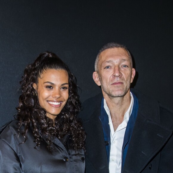 Vincent Cassel et sa femme Tina Kunakey lors du dîner de gala de l'association AEM (Un Avenir pour les Enfants du Monde) au bénéfice des enfants du Rwanda organisée par B.Djian au Pavillon Ledoyen à Paris, France, le 11 décembre 2018. © Olivier Borde/Bestimage